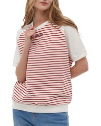 Bench - Masina Stripe Raglan Sleeve T-shirt - Lyst