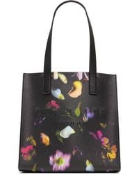 Ted Baker - Seacon Small Floral Icon Tote - Lyst