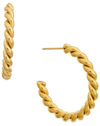 Juvell - Twisted Hoop Earrings - Lyst