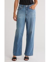 Seven7 - Featherweight High Waist Wide Leg Jeans - Lyst