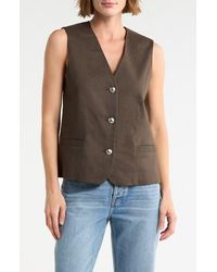 Rag & Bone - Belle Three Button Vest - Lyst