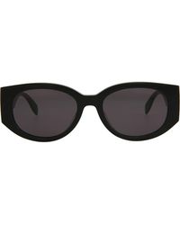 McQueen - 54Mm Round Sunglasses - Lyst