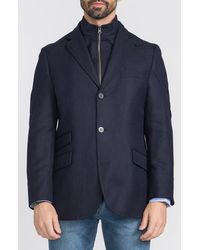 Flynt - Regular Fit Wool & Cashmere Hybrid Sport Coat - Lyst