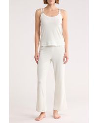 Danskin - Variegated Ribbed Camisole & Pants Pajamas - Lyst