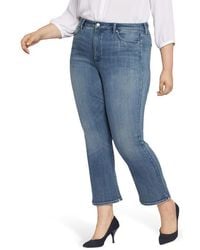 NYDJ - High Waist Slim Bootcut Jeans - Lyst