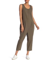 eileen fisher pleated jumpsuit