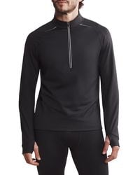 Rhone - Thermal Run 1/2 Zip Pullover - Lyst