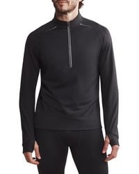 Rhone - Thermal Run 1/2 Zip Pullover - Lyst