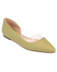Journee Collection - Mikki Pointed Toe Flat - Lyst