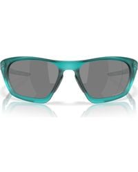 Oakley - Lateralis 60Mm Prizm Polarized Rectangular Sunglasses - Lyst
