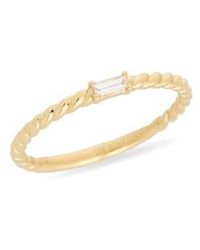 Bony Levy - Liora Diamond Stackable Ring - Lyst