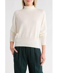 Vince - Wool Cashmere Blend Turtleneck - Lyst