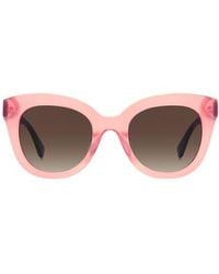 Kate Spade - Belah 50Mm Gradient Round Sunglasses - Lyst