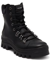 karl lagerfeld mens boots
