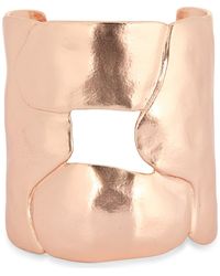 Karine Sultan - Cutout Cuff Bracelet - Lyst