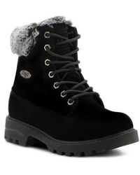 Lugz - Empire High Faux Fur Lug Sole Boot - Lyst