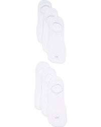 Calvin Klein - 6-Pack 1/2 Terry Cushion Cut Liner Socks - Lyst