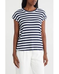 Bobeau - Relaxed Drop Shoulder T-Shirt - Lyst