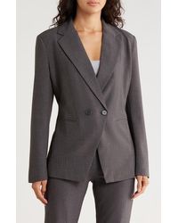 Leith - Tailored Double Breasted Blazer - Lyst