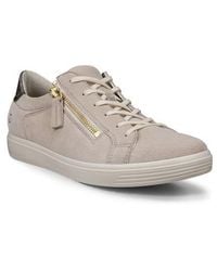 Ecco - Classic Zip Sneaker - Lyst