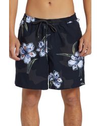 Quiksilver - Everyday Mix Volley Swim Trunks - Lyst