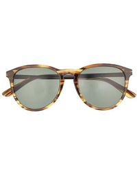 Lacoste - 50Mm Round Sunglasses - Lyst