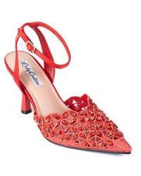 Lady Couture - Sabrina Pointed Toe Ankle Strap Pump - Lyst