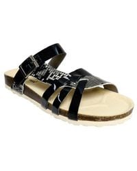 David Tate - Warm Strappy Slide Sandal - Lyst