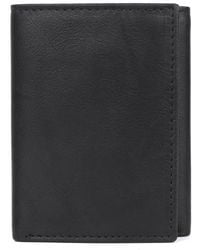 Buxton - Rfid Three-Fold Leather Wallet - Lyst