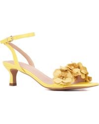 New York & Company - Gwendolyn Flower Strap Sandal - Lyst
