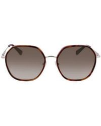Longchamp - Roseau 58Mm Gradient Rectangular Sunglasses - Lyst