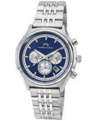 Porsamo Bleu - Charlie Multifunction Bracelet Strap Watch, 45Mm - Lyst