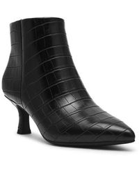 Anne Klein - Francesca Kitten Heel Bootie - Lyst
