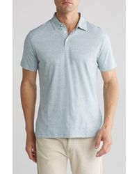 WESTZEROONE - Scribble Short Sleeve Polo - Lyst