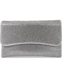 BERNESS - Rhinestone Envelope Clutch - Lyst