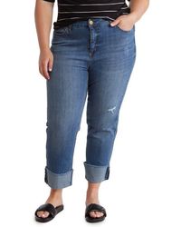 Seven7 - Slim Straight Cuff Denim Jeans - Lyst