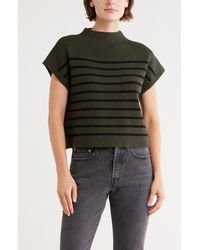 Blu Pepper - Mock Neck Pullover Sweater - Lyst
