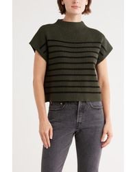 Blu Pepper - Mock Neck Pullover Sweater - Lyst
