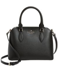 Kate Spade - Darcy Small Leather Satchel Bag - Lyst