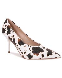 BERNESS - Patent Pointed Toe Pump - Lyst