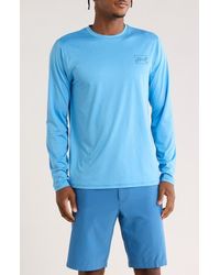 Hurley - Hybrid Upf Long Sleeve Rashguard - Lyst
