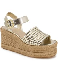 Kenneth Cole - Shelby Espadrille Wedge Sandal - Lyst