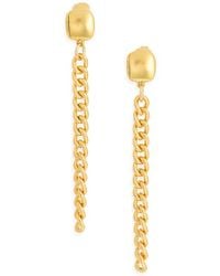 Kenneth Jay Lane - Chain Link Drop Earrings - Lyst