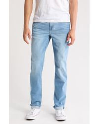 7 For All Mankind - Slimmy Squiggle Slim Straight Leg Jeans - Lyst