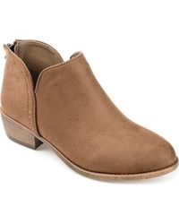 Journee Collection - Journee Livvy Ankle Bootie - Lyst