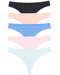 Honeydew Intimates - Chrissy Assorted 5-Pack Thongs - Lyst