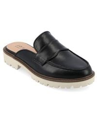 Journee Collection - Miycah Lug Sole Platform Mule - Lyst