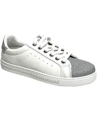 Lady Couture - Beyond Embellished Glitter Sneaker - Lyst