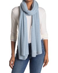 blue cashmere wrap