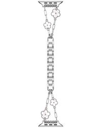 The Posh Tech - Flora Stainless Steel Apple Watch Watchband - Lyst